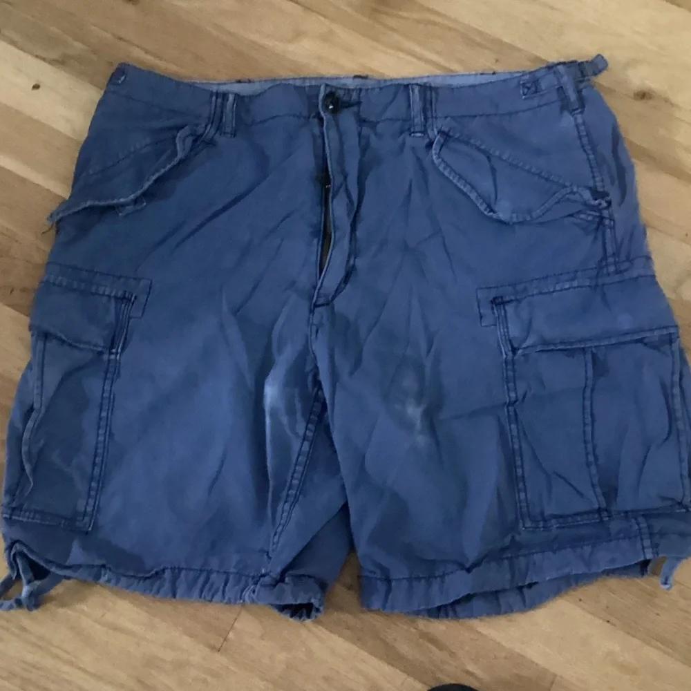 Polo by Ralph Lauren Blue Cargo Shorts.  Size 36